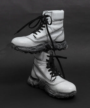 【SPECIAL SHOES FACTORY COLLABORATION】Vibram Sole Lace-Up Boots Made In TOKYO