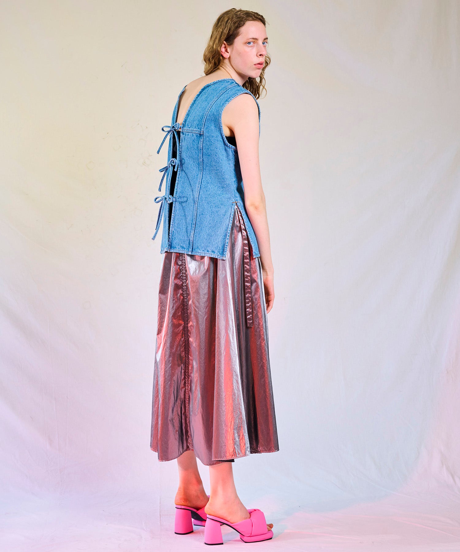 【SALE】Gather Flare Skirt