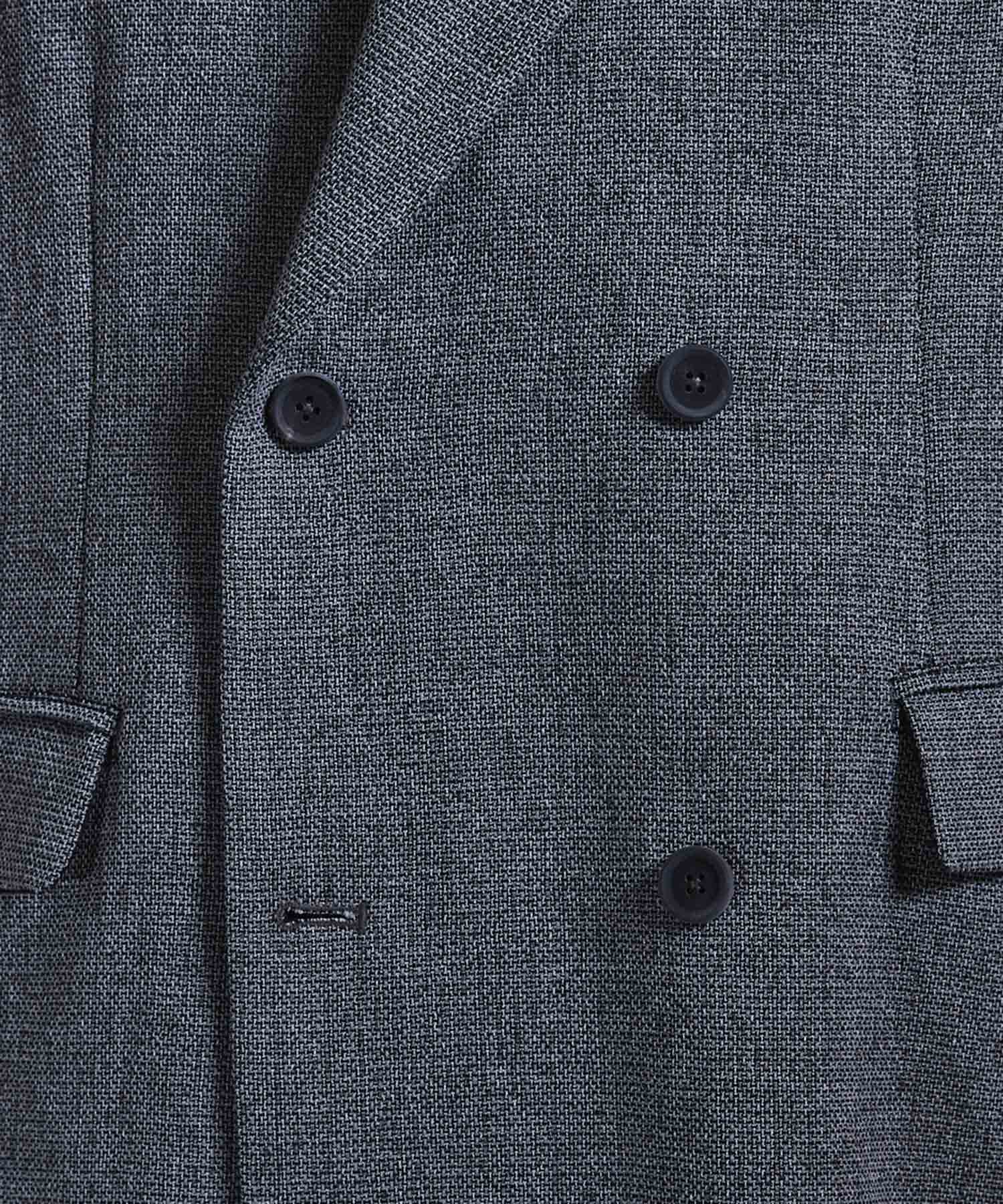 Tweed Prime-Over Double Tailored Jacket