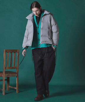 Stretch Nylon Prime-Over Down Jacket