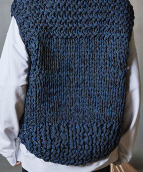 Prime-Over Hand Knit Chain Mail Vest