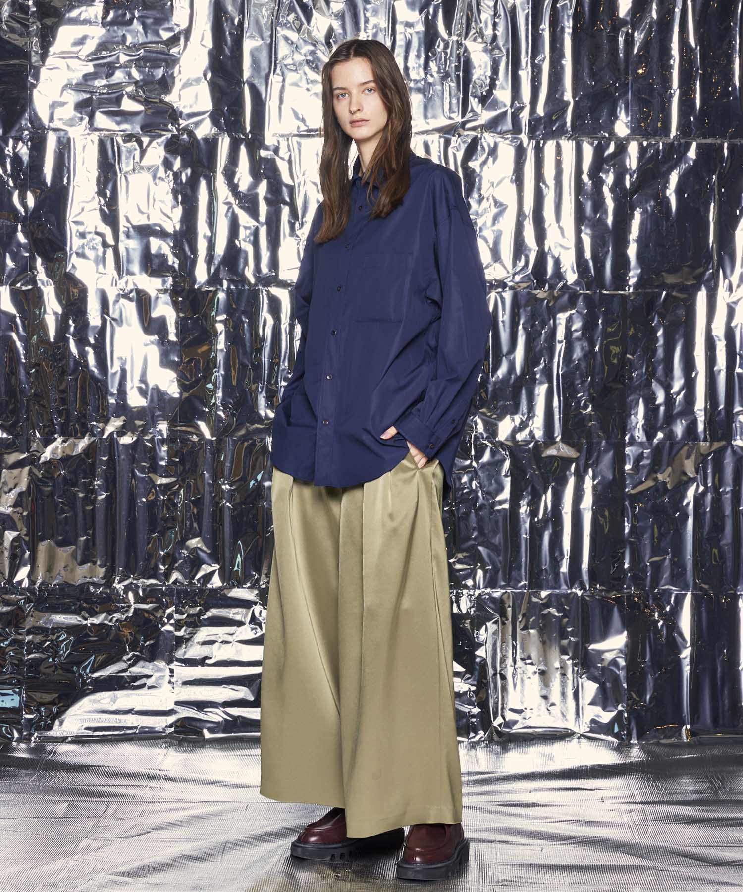 【LIMITED EDITION】Dress-Over Two-Tuck Buggy Pants