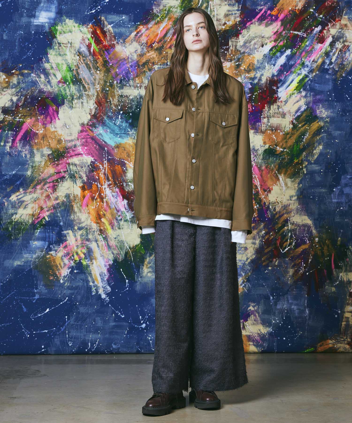 【LIMITED EDITION】Dress-Over Two-Tuck Buggy Pants