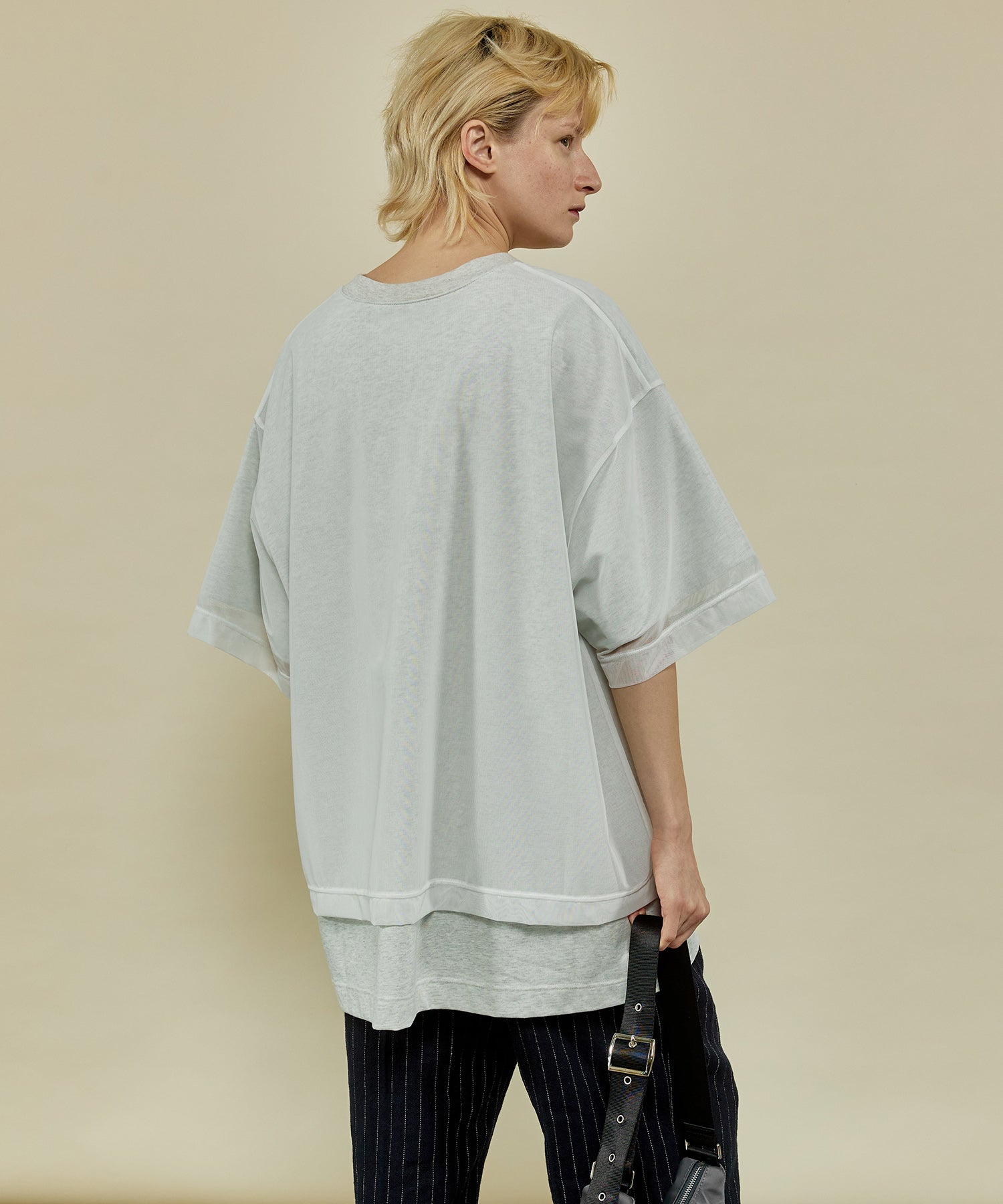 Layered Tulle T-shirt