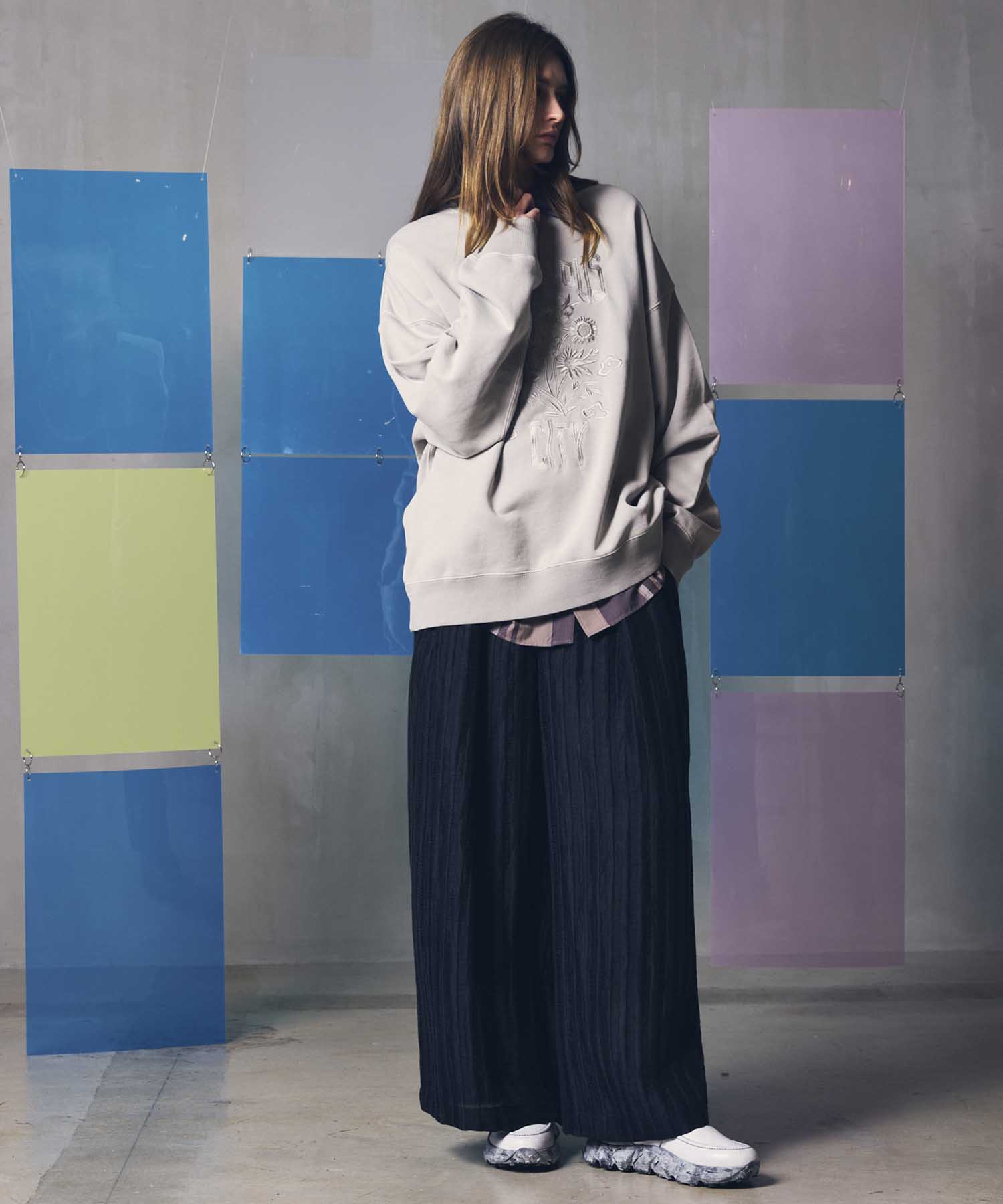 【LIMITED EDITION】Dress-Over Two-Tuck Buggy Pants