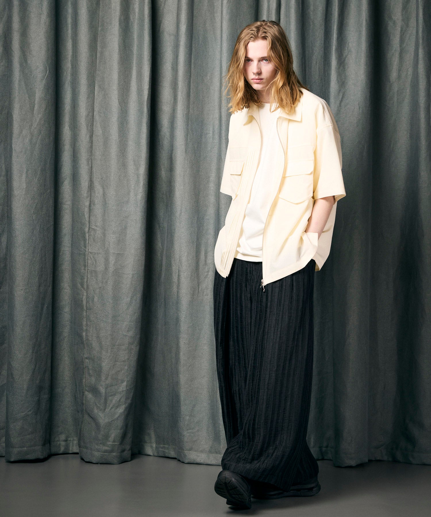 【LIMITED EDITION】Dress-Over Two-Tuck Buggy Pants