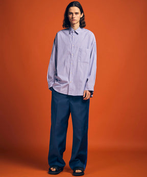 Side Line Twill Wide Pants