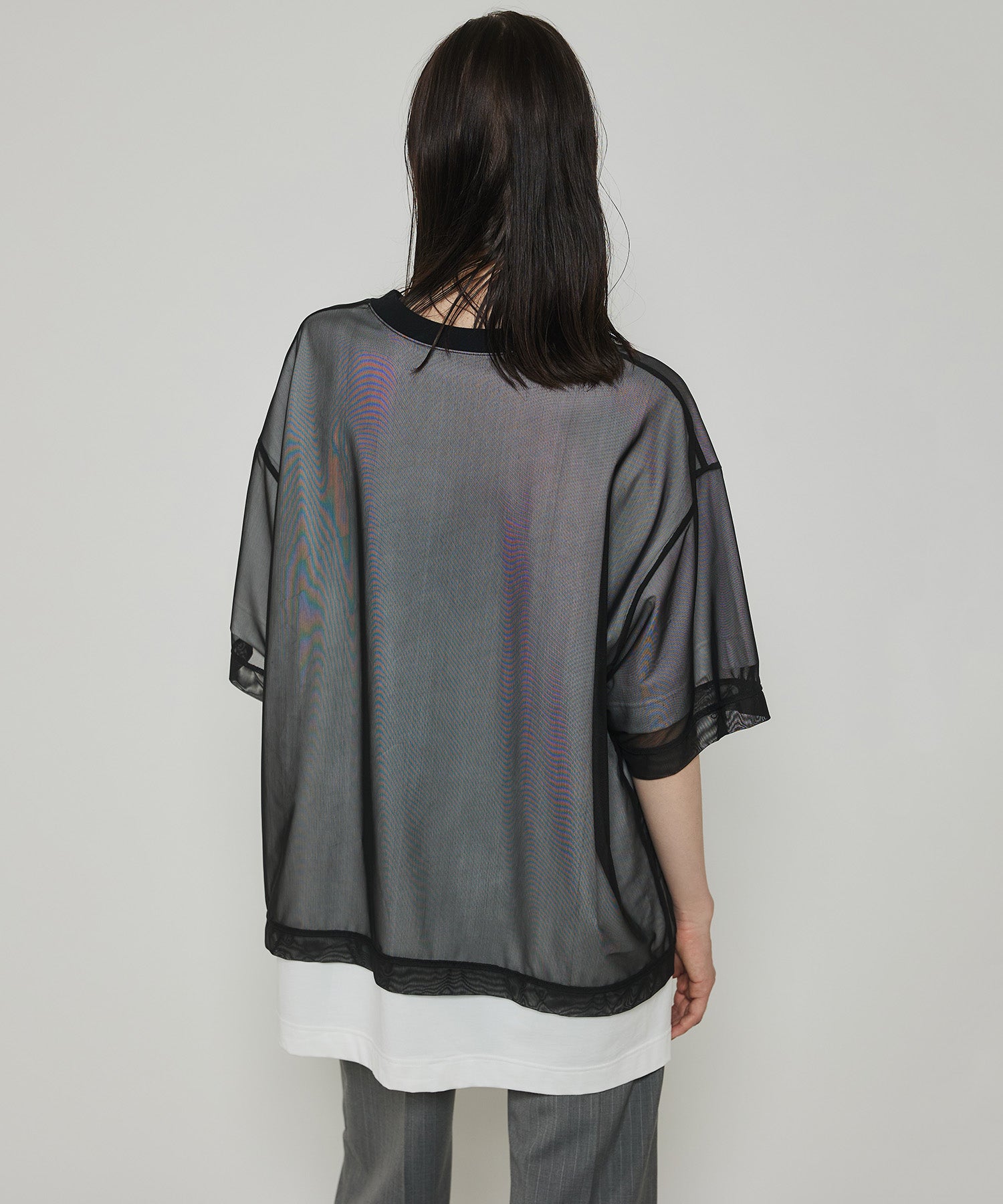 Layered Tulle T-shirt