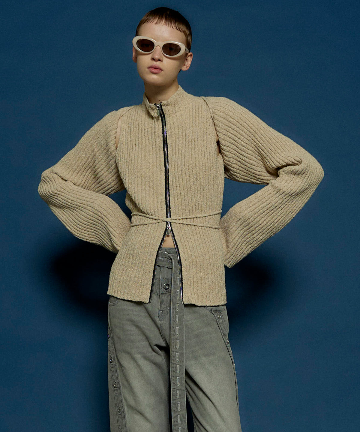 Layered Bolero Knitwear