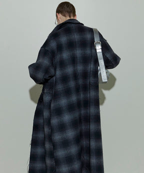 Reversible Cut Off Oversized Coat