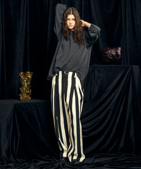 【Italian Dead Stock Fabric】Prime-Wide Two-Tuck Pants