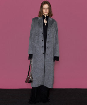 【24WINTER PRE-ORDER】Mohair Shaggy Long Coat