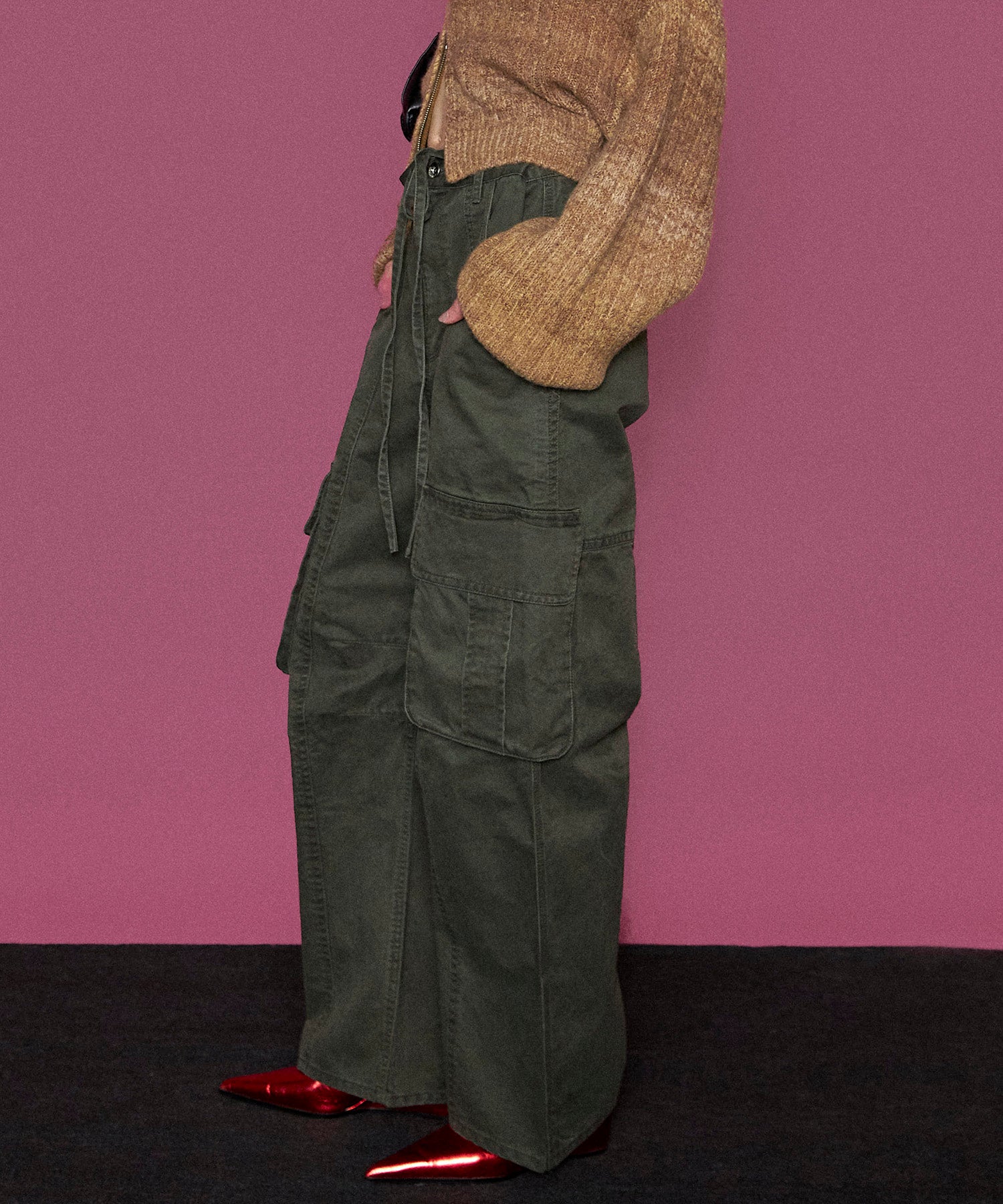 【24WINTER PRE-ORDER】Wash Processing Cargo Pants