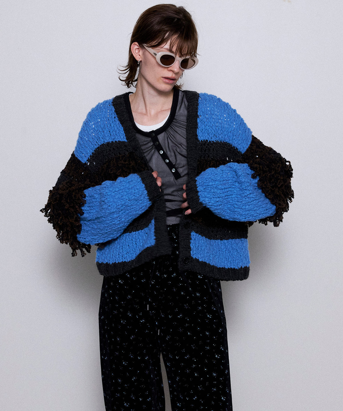 【24WINTER PRE-ORDER】Multi Fringe Cardigan