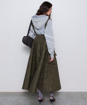 【24WINTER PRE-ORDER】2way Multi Quilted Skirt