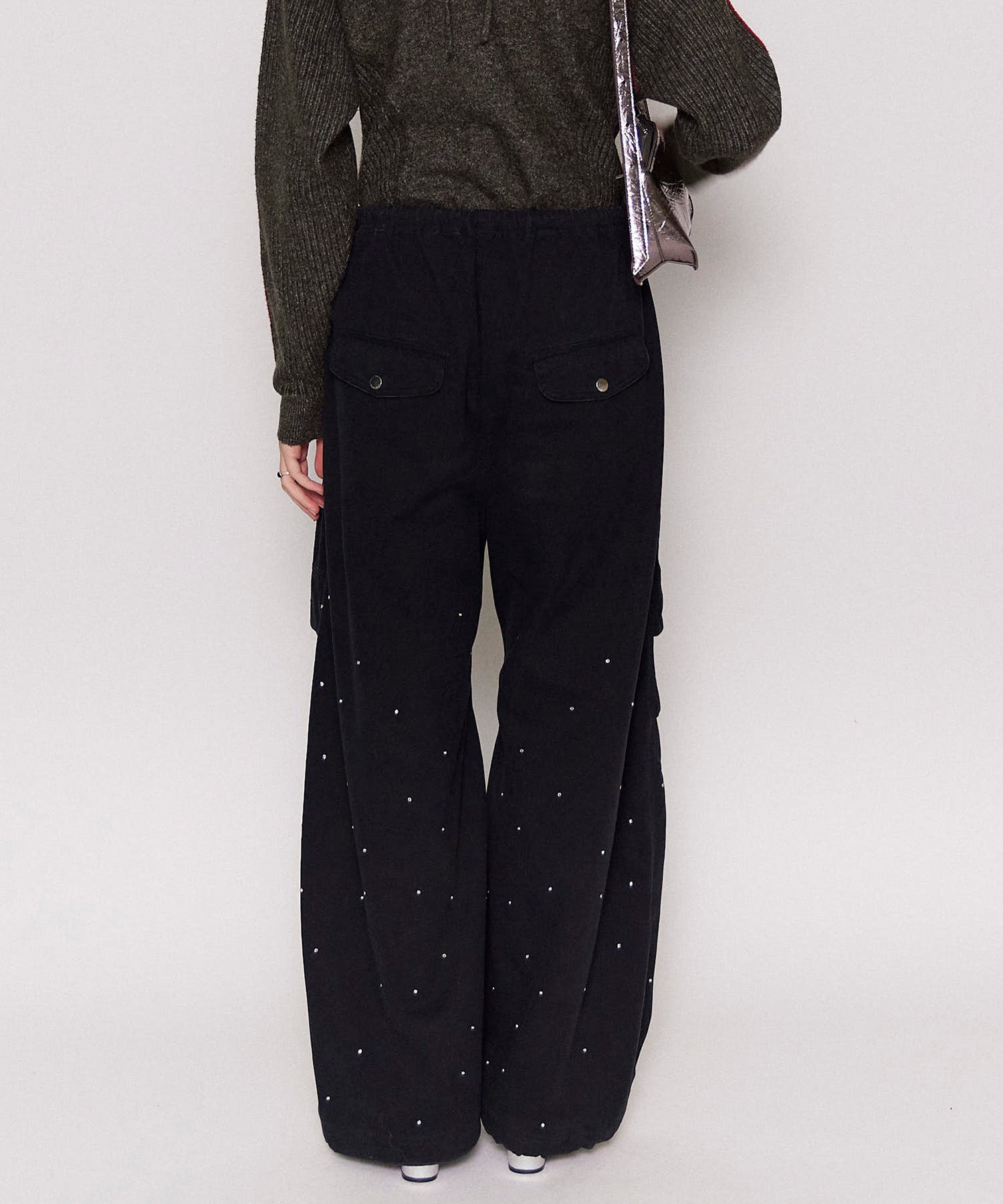 【24WINTER PRE-ORDER】Rhinestone Snow Pants