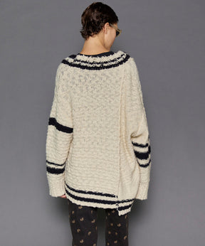 【24WINTER PRE-ORDER】Tilden Oversize Knit Tops