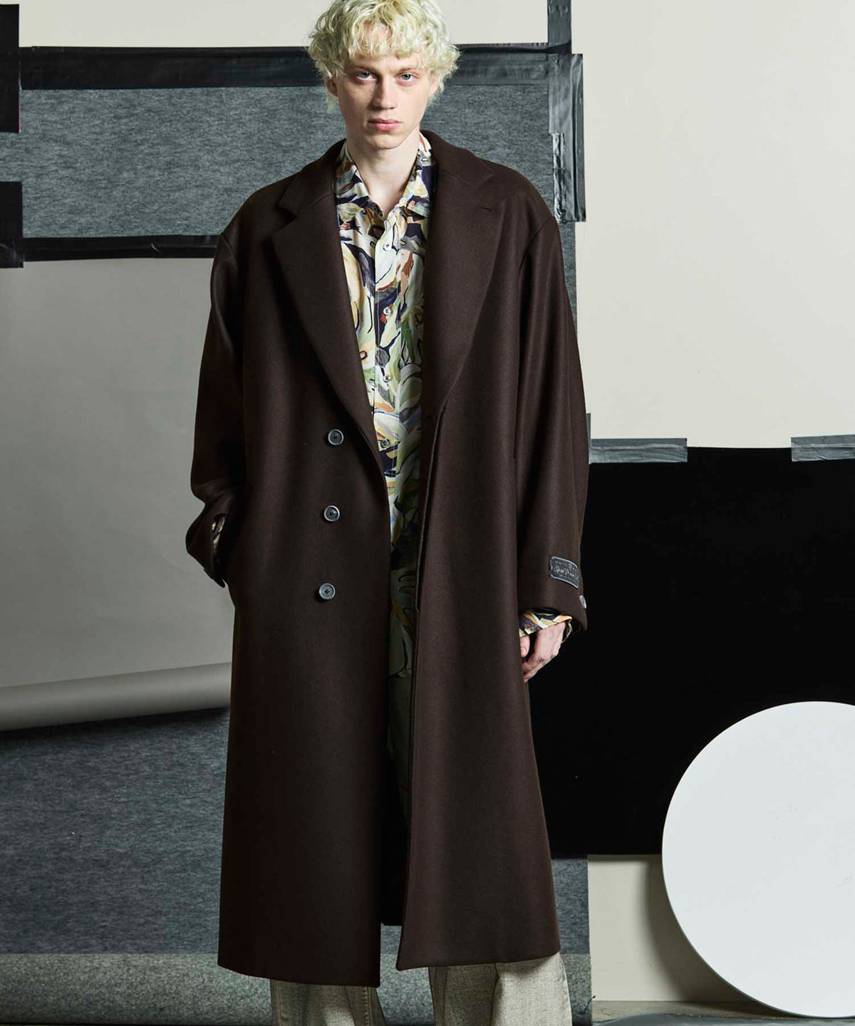 【24AW PRE-ORDER】Super140s Prime-Over Melton Chesterfield Coat