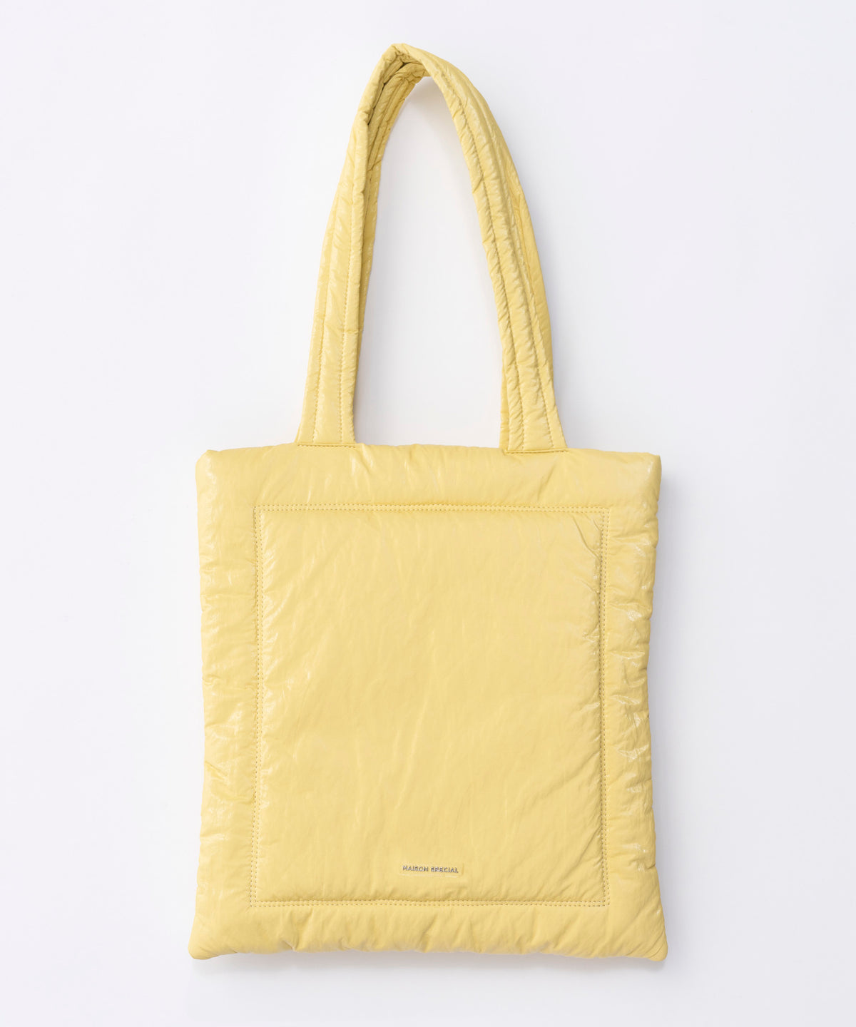 【PRE-ORDER】Multi-Fabric Puffer Tote Bag