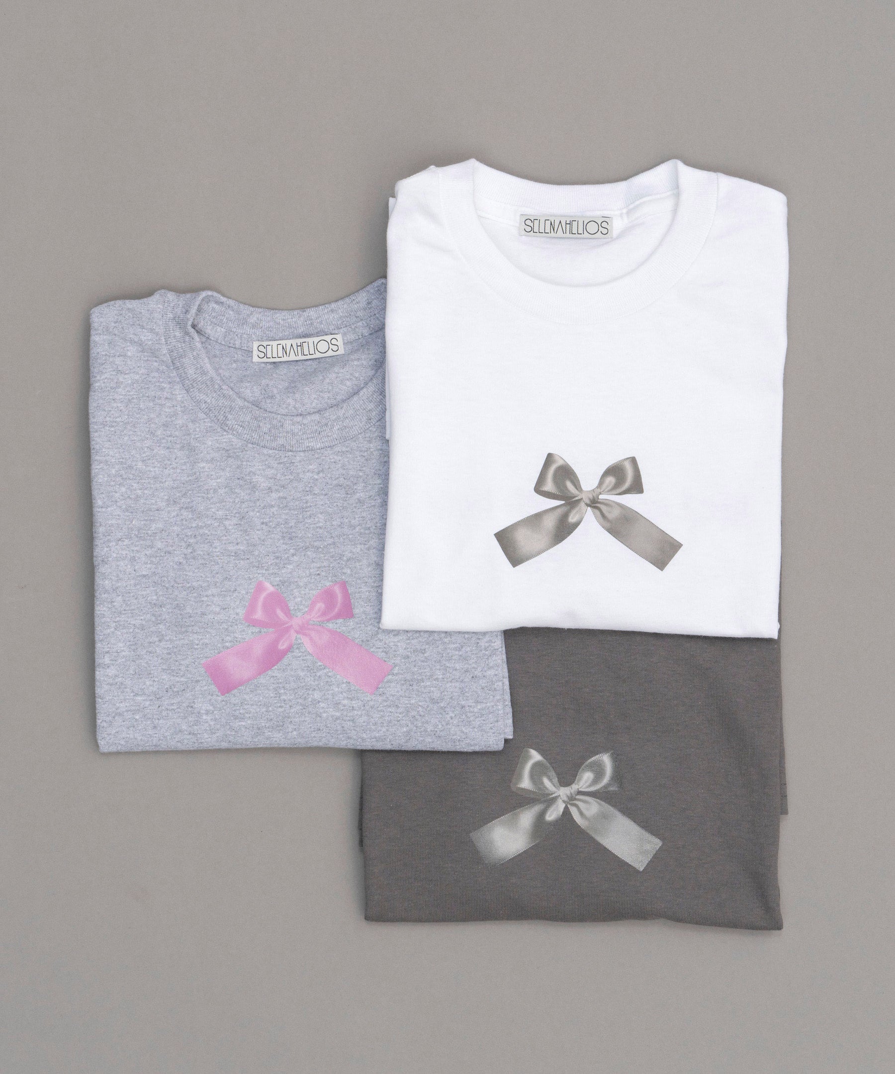 【SELENAHELIOS×MAISON SPECIAL】Ribbon T-shirt