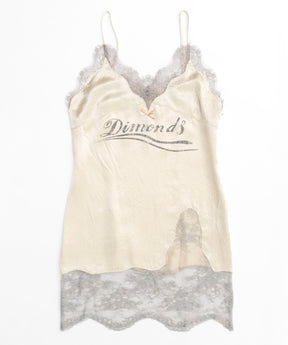 Print Camisole Lace Tunic