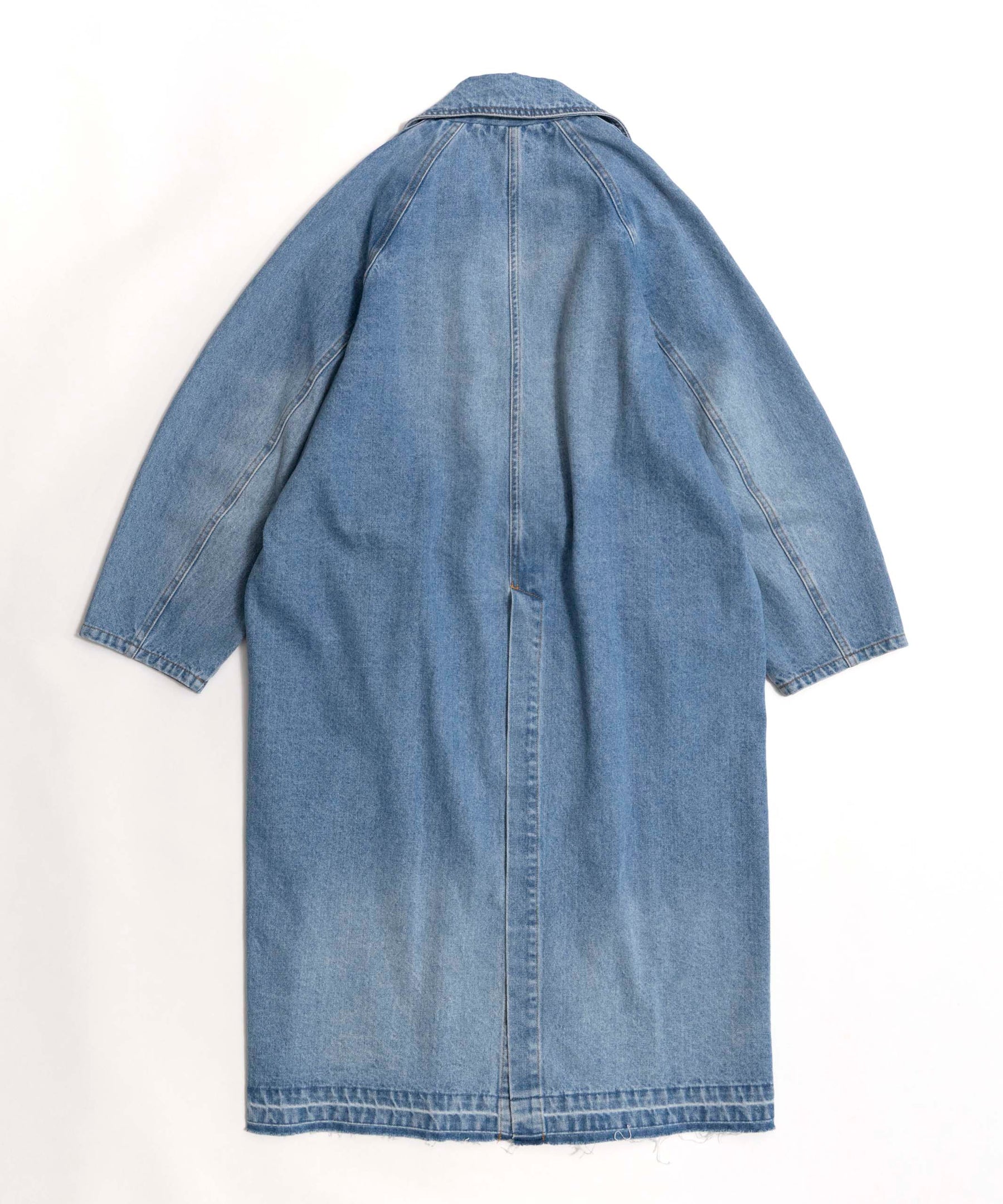 【SALE】Washed Denim Coat