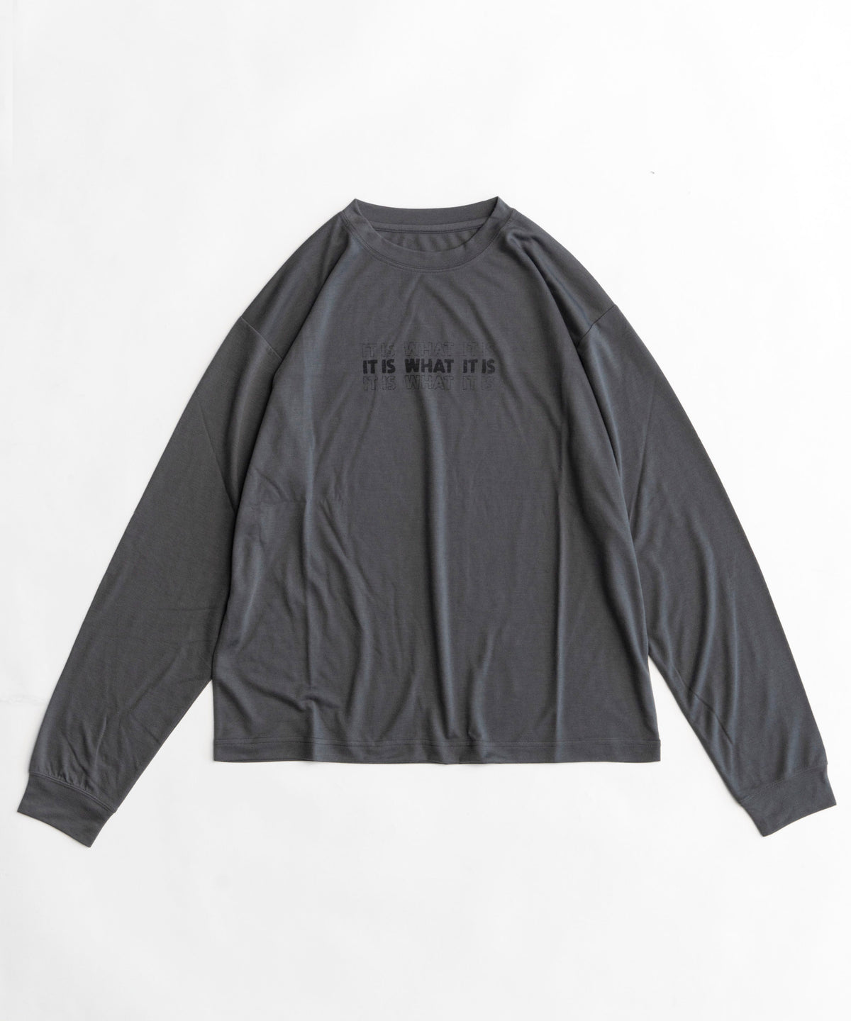 【SALE】IT IS WHAT Long Sleeve T-shirt