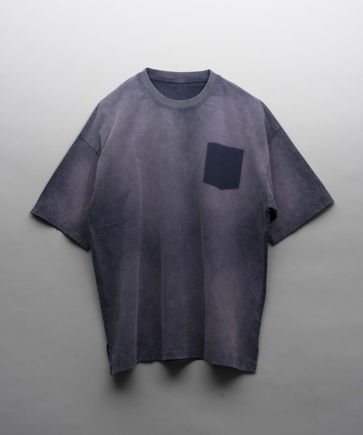 Prime-Over Pigment-Dye Metal Plate T-Shirt