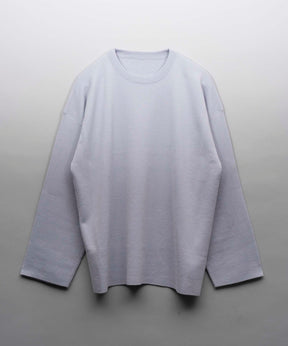 14G Milan Ribs Prime-Over Crew Neck Knit Pullover