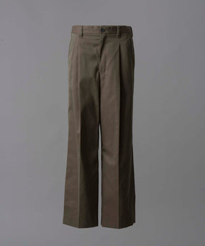 120/2/2 Suvin Cotton Gabardine Prime-Wide One Tuck Pants