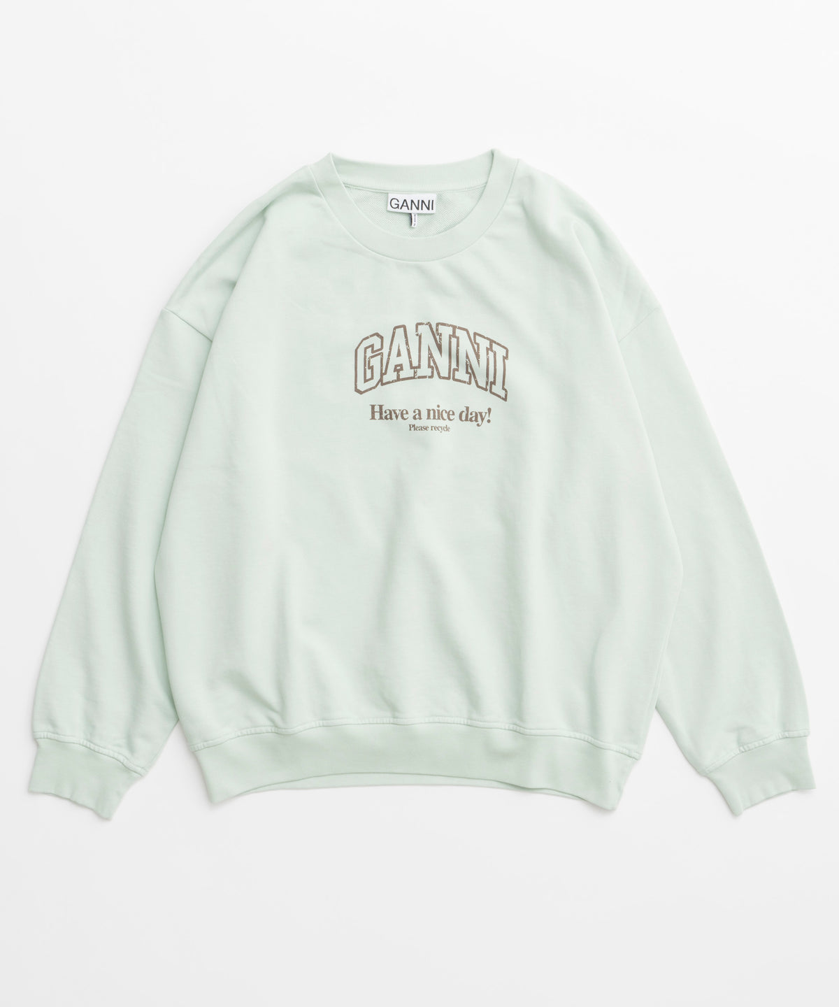 【GANNI】Isoli Ganni Oversized Sweatshirt