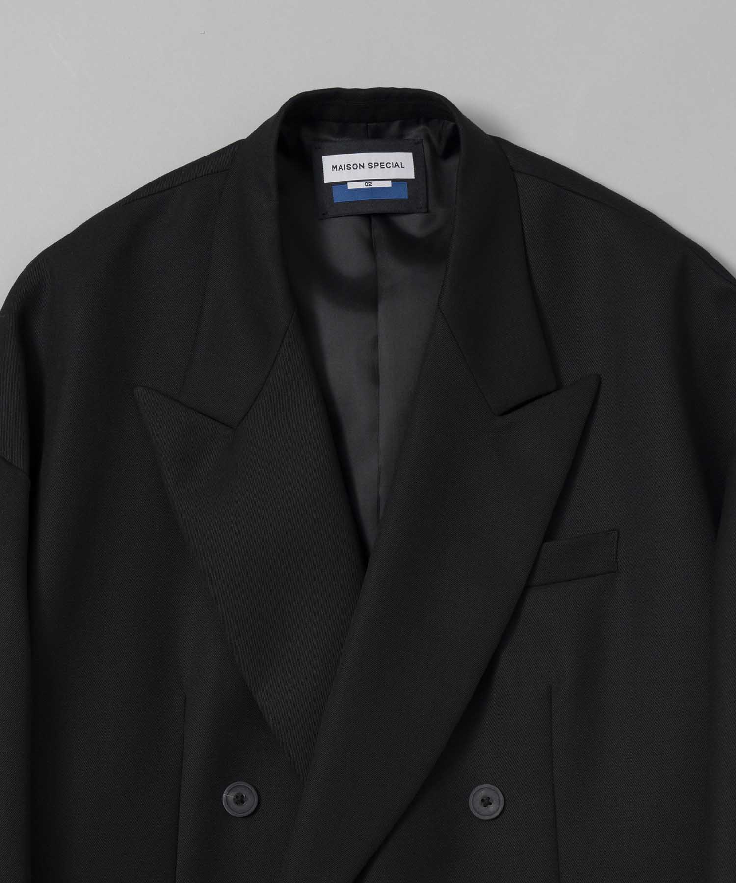 Prime-Over Schonherr Peaked Lapel Double Tailored Jacket