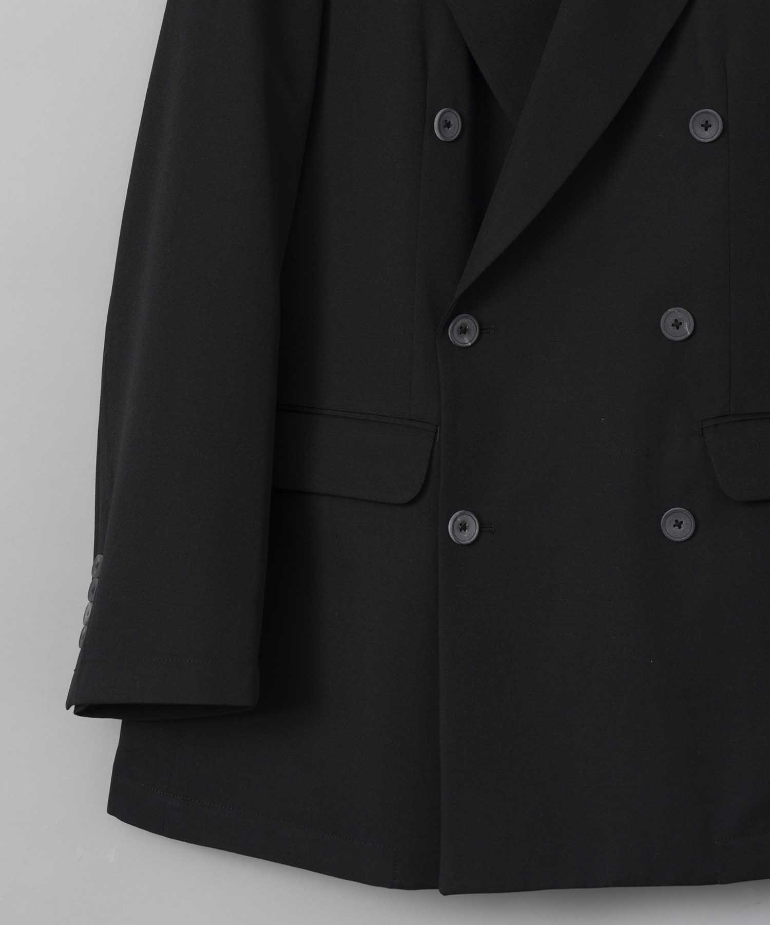 【LIMITED EDITION】Dress-Over Peaked Lapel Double Tailored Jacket