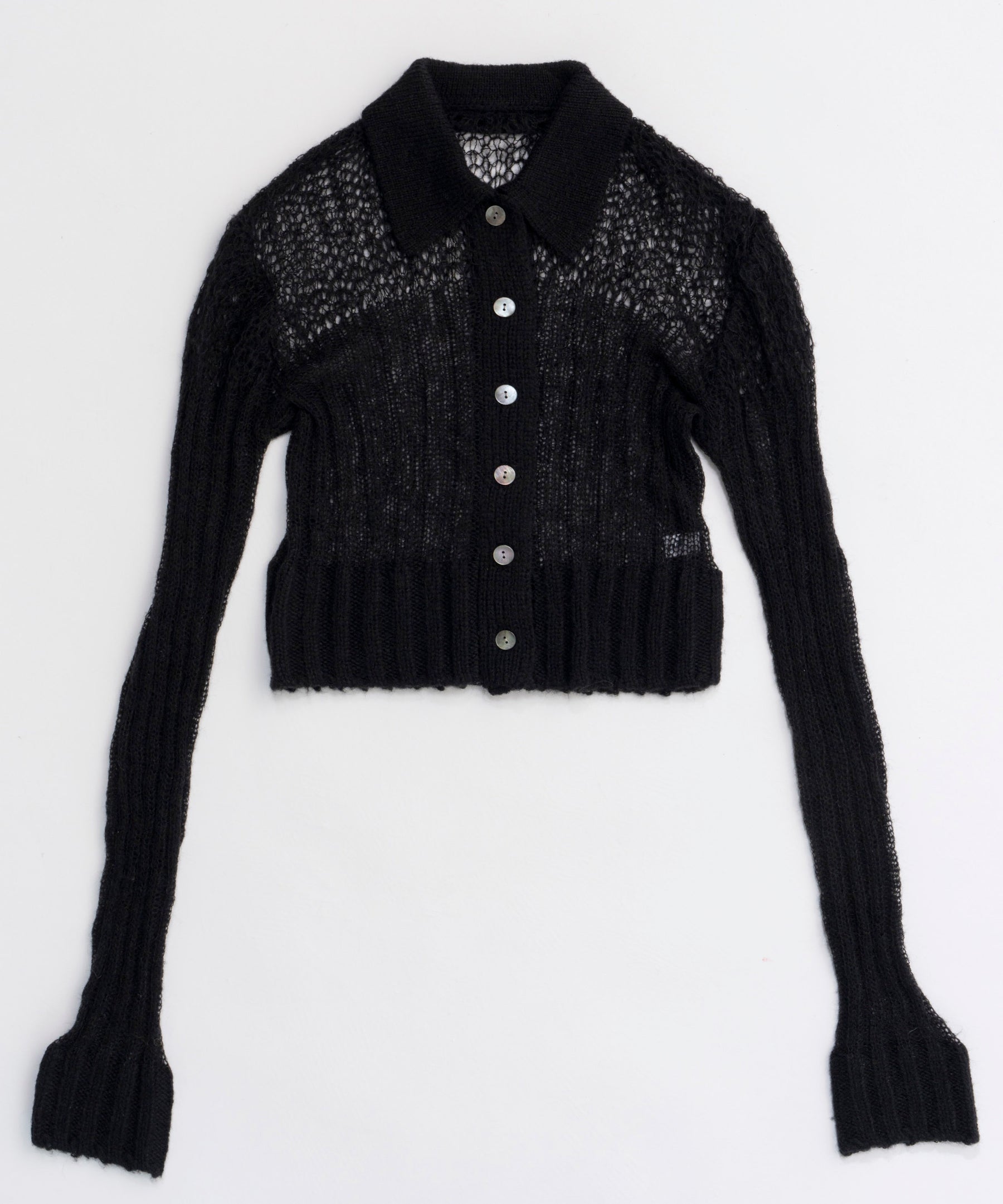 【PRE-ORDER】Sheer Knit Shirt