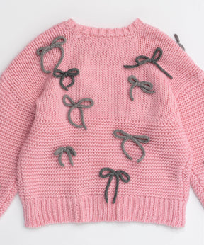 Random Ribbon Knit Tops