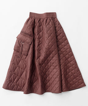 【24WINTER PRE-ORDER】2way Multi Quilted Skirt