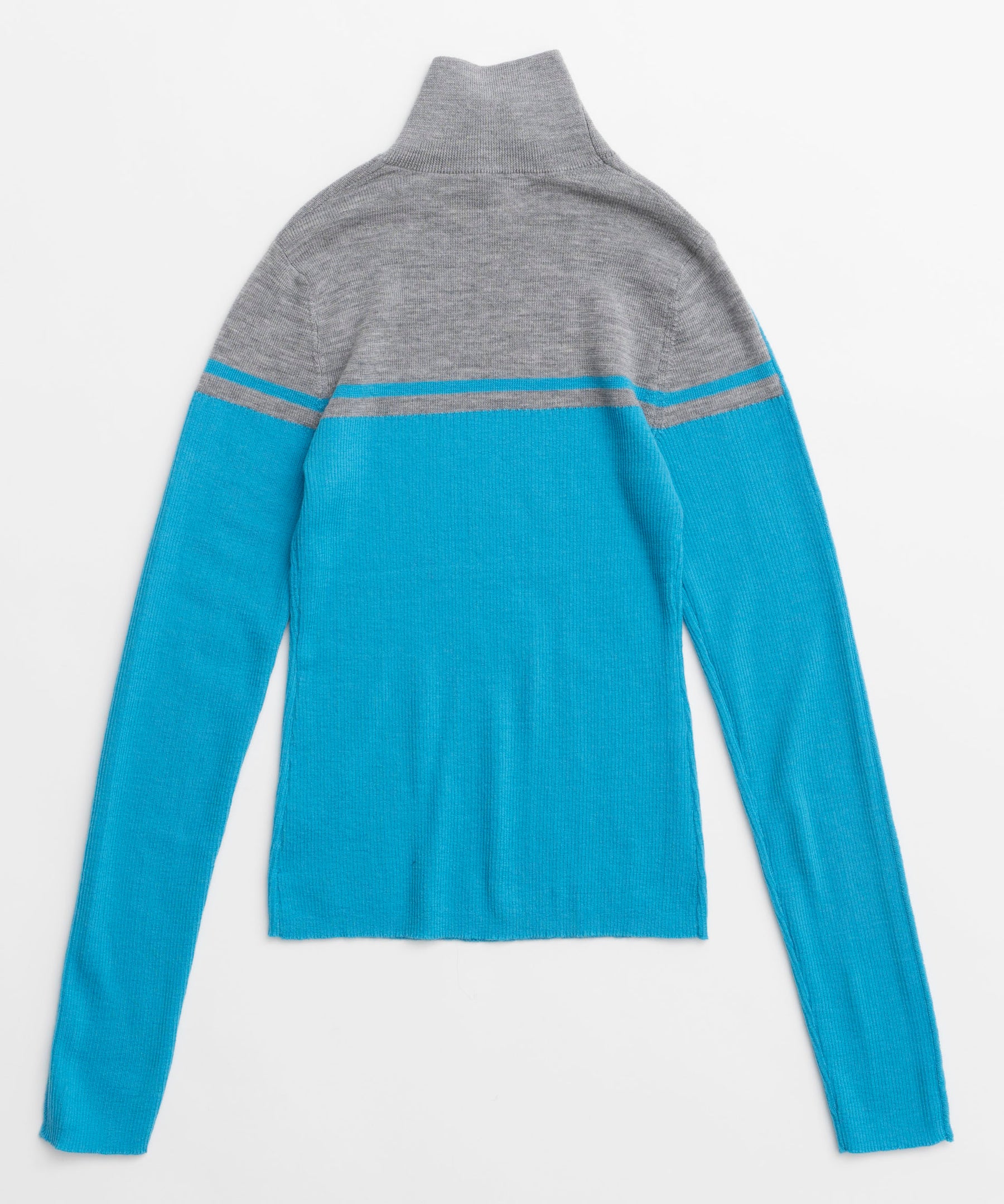 【24WINTER PRE-ORDER】Washable Wool Retro Sports Turtleneck Knit Tops