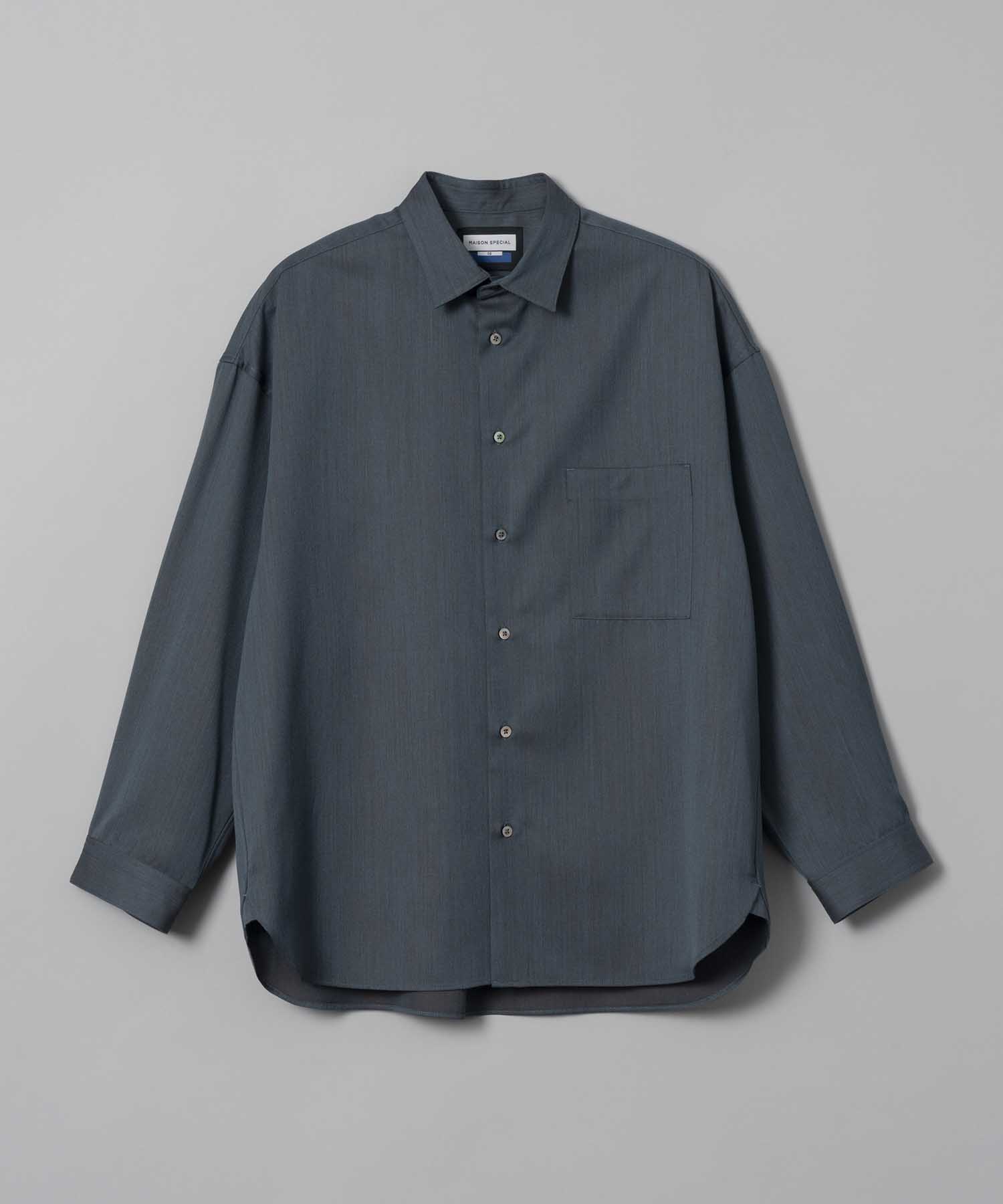 High Count Wool Prime-Over Shirt