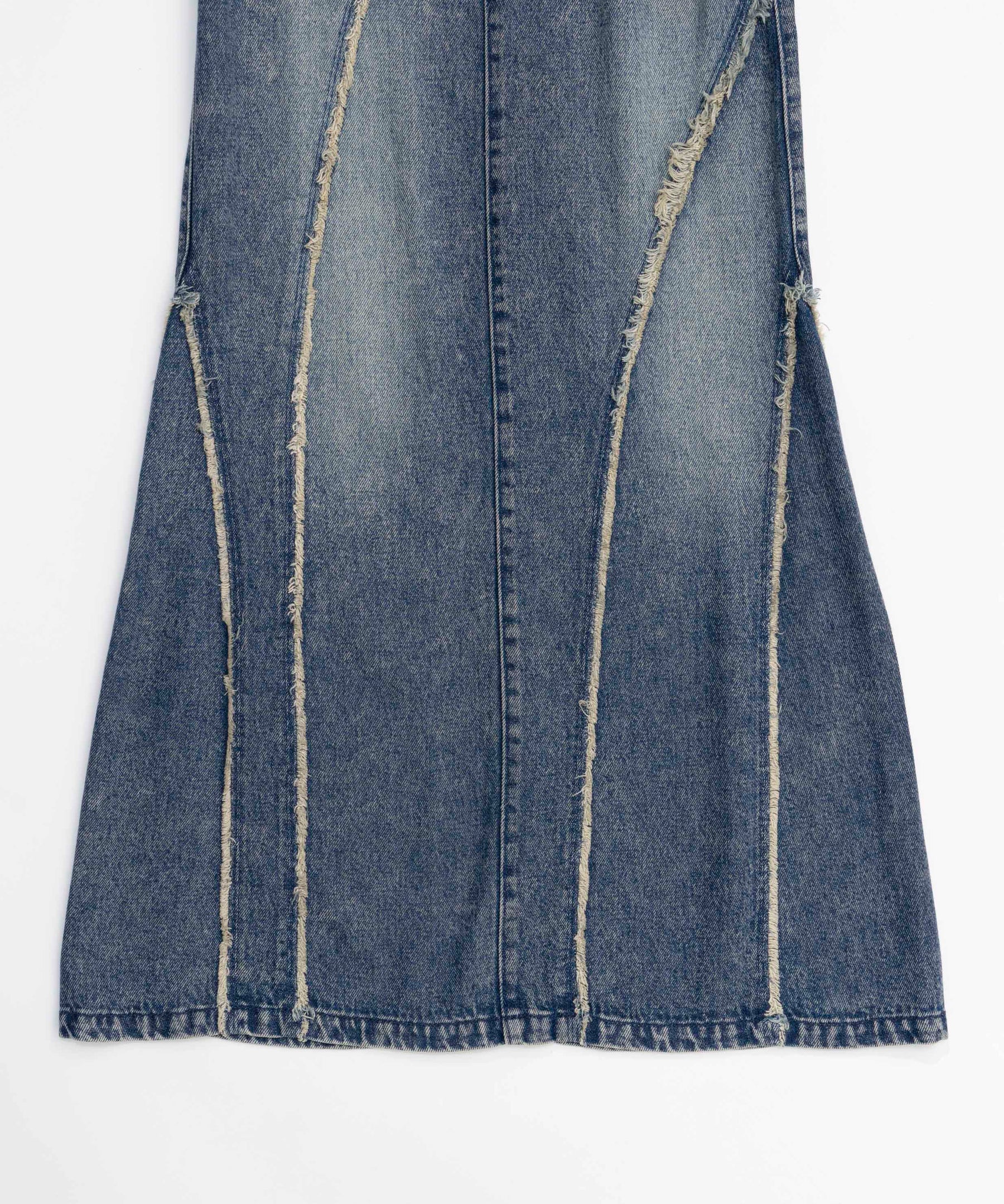 Cellulose Denim Maxi Skirt