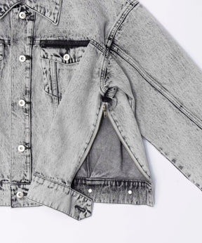 2way Oversizedd Denim Jacket