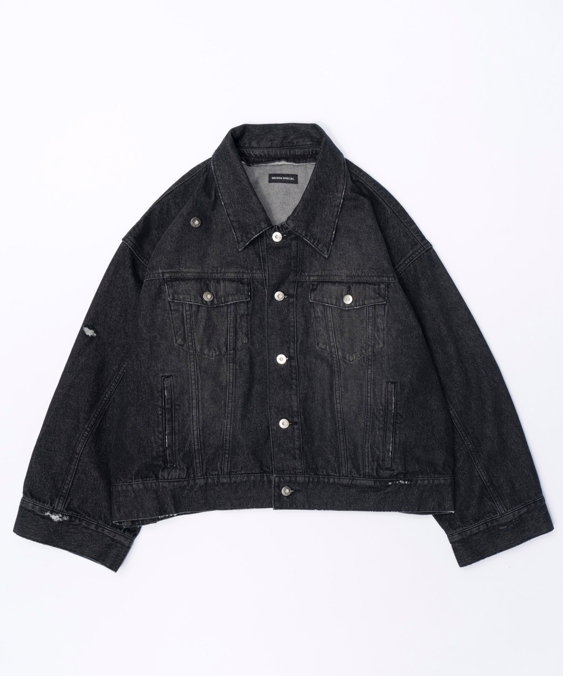 2way Oversizedd Denim Jacket