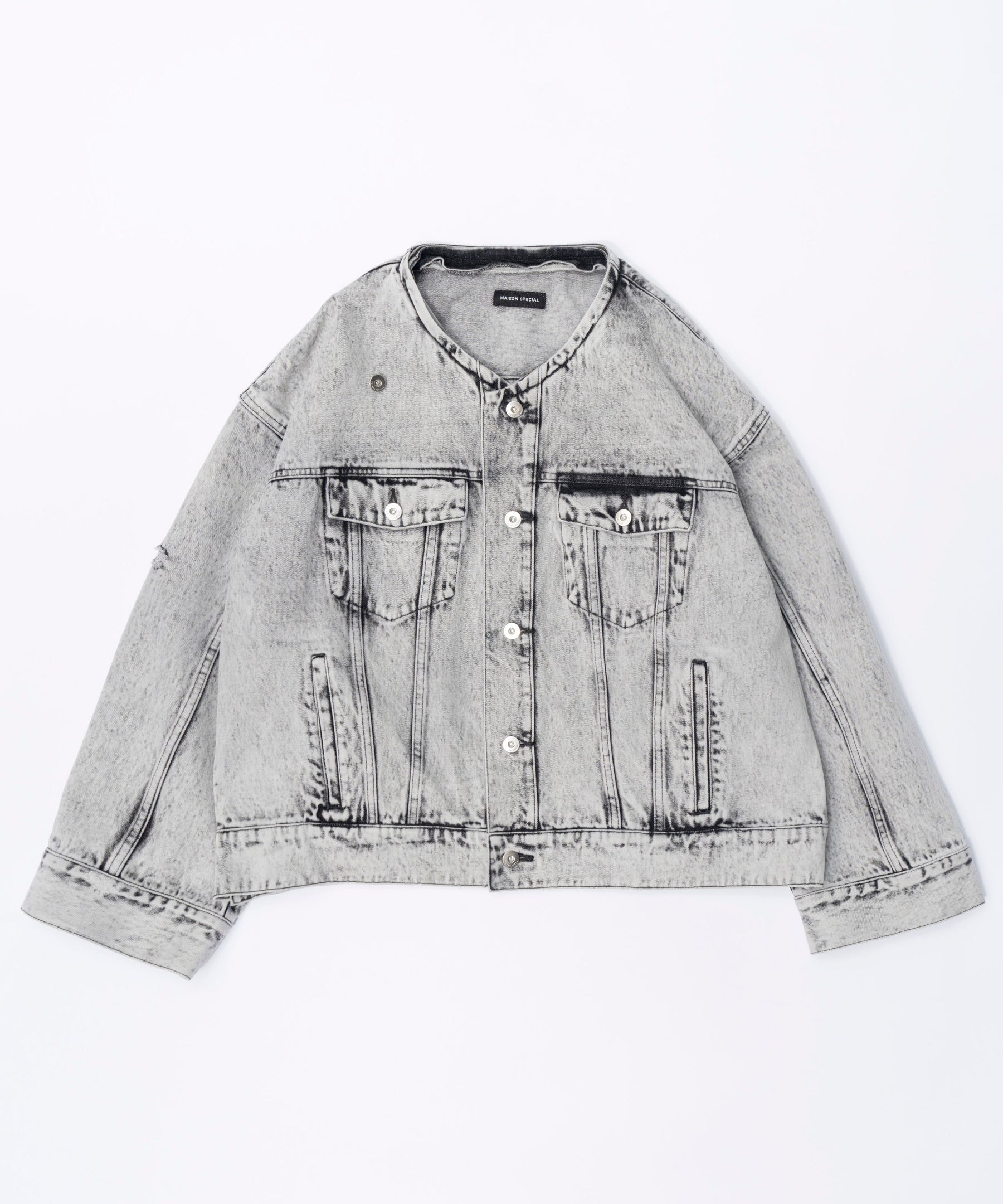 2way Oversizedd Denim Jacket