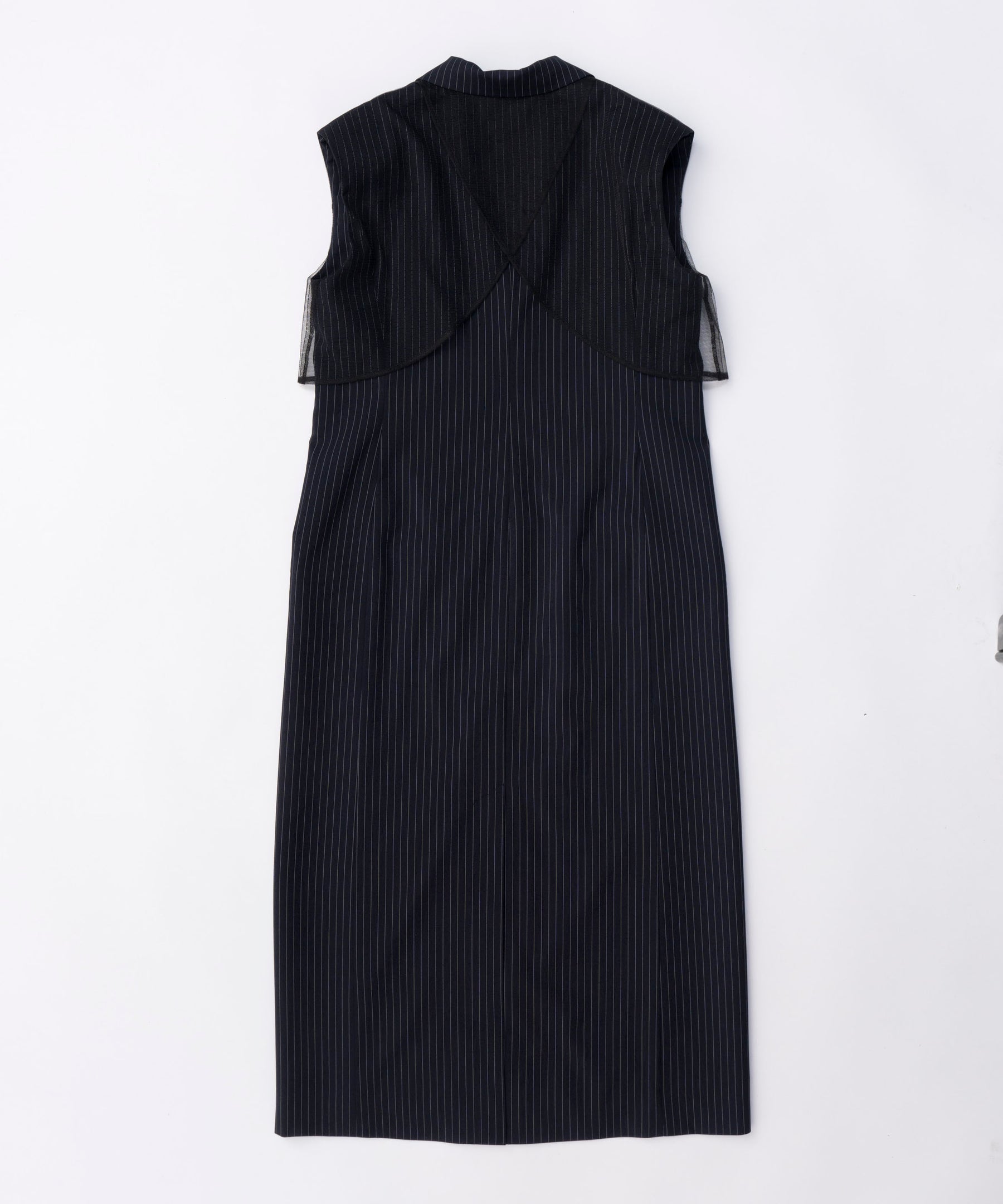 【SALE】Tailored Gilet One-piece Dress