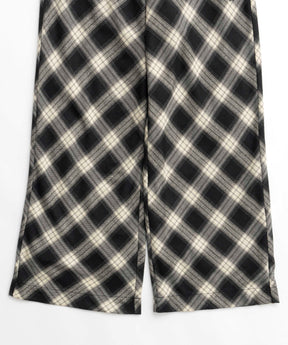 【PRE-ORDER】Random Checkered Easy Wide Pants