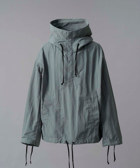 【PRE-ORDER】Washed Nylon Prime-Over Anorak Hoodie