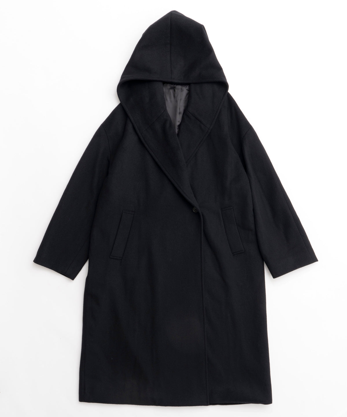 【24AUTUMN PRE-ORDER】Cashmere Beaver Processing Hood Coat