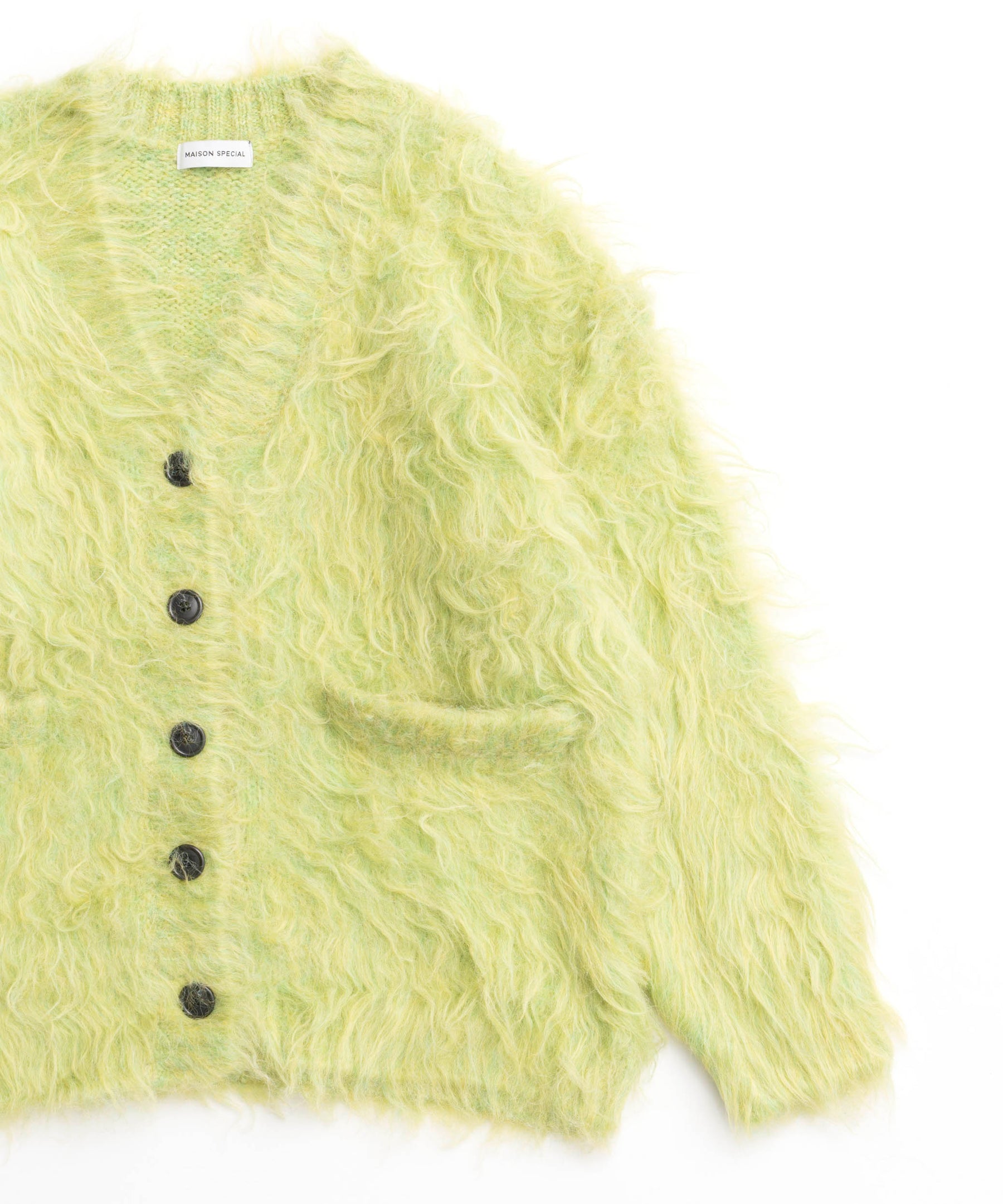 【24WINTER PRE-ORDER】Fluffy Shaggy Knit Cardigan