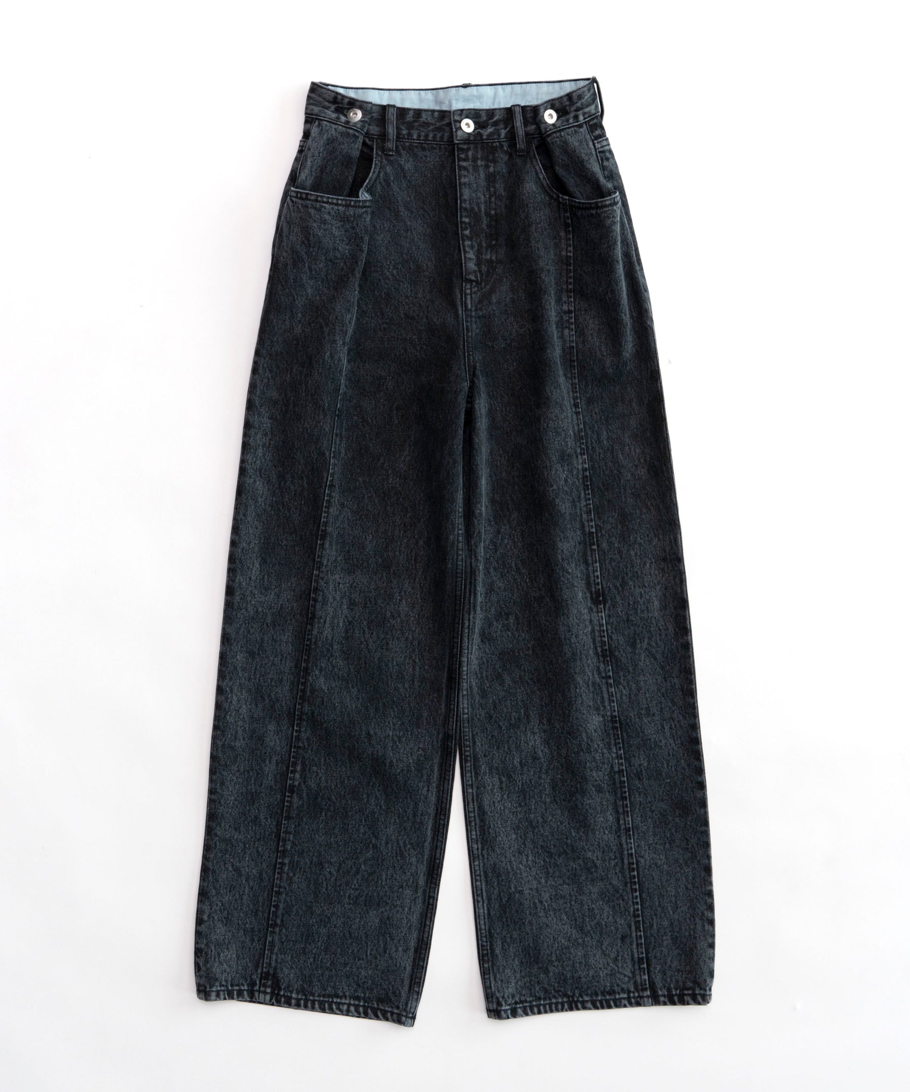 2way Waist Denim Pants