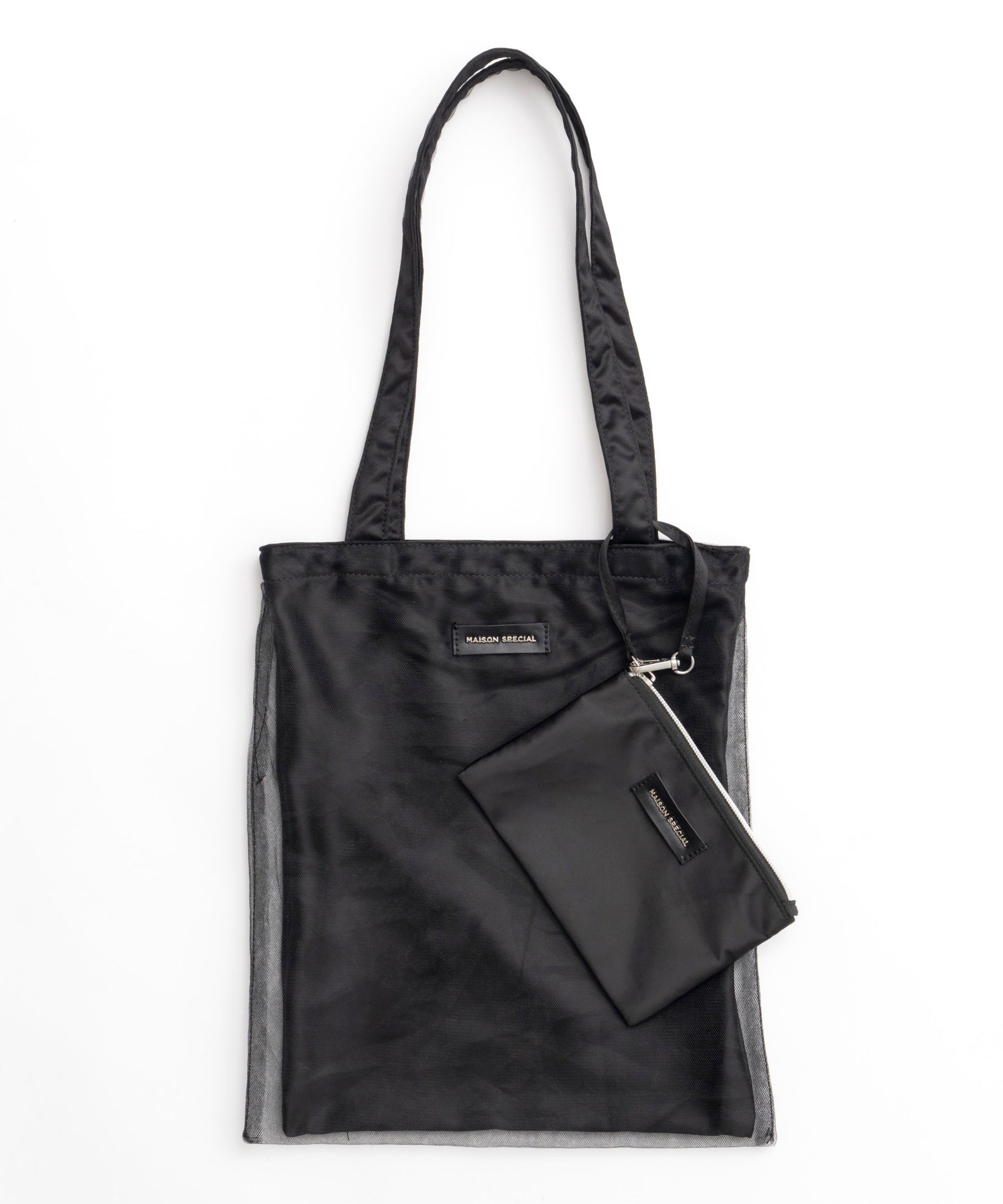 Tulle Combination Tote Bag