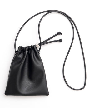 Studs Drawstring Mobile Tote Bag